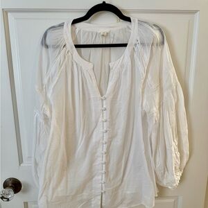 Elegant White Women's Top